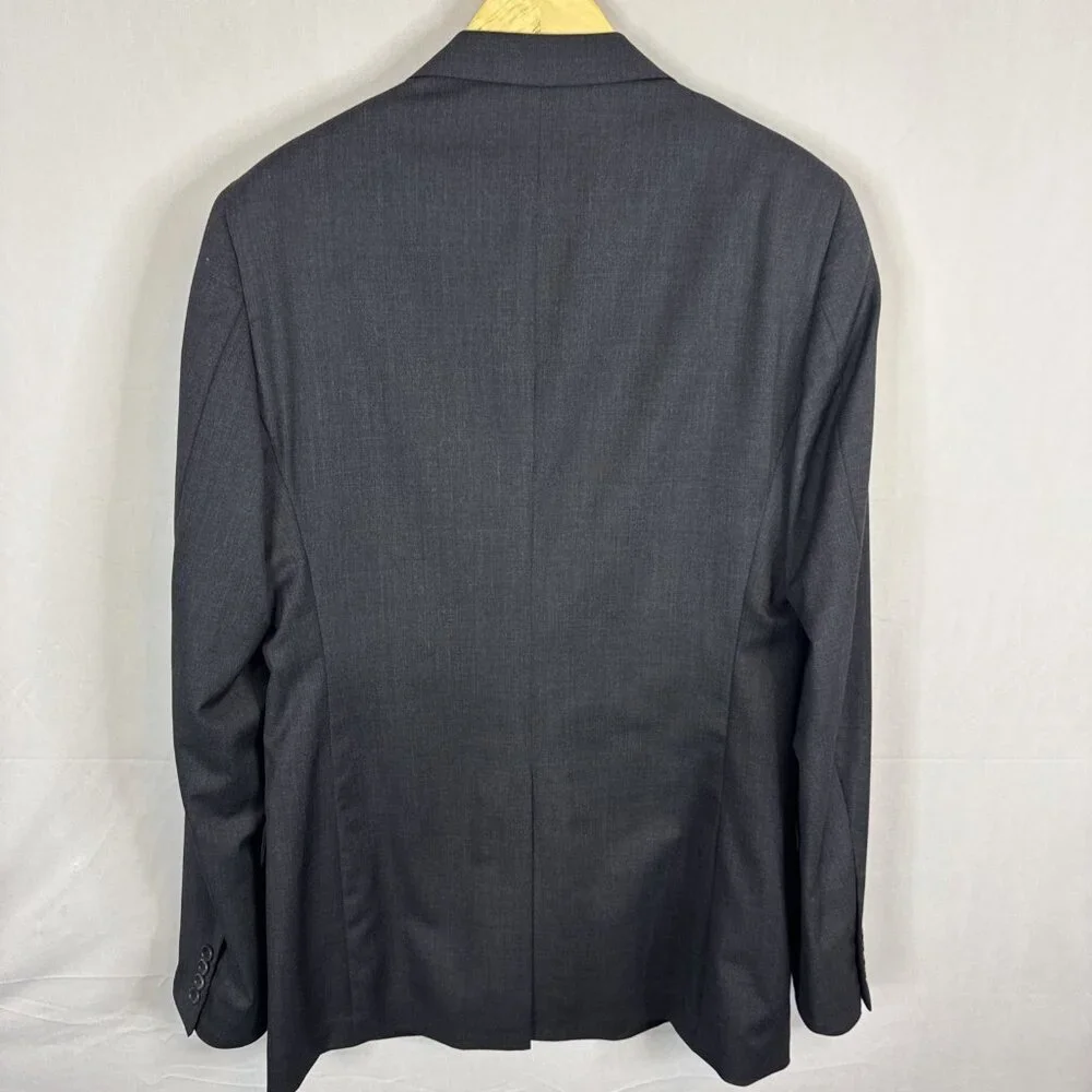 Brooks Brothers 1818‎ Fitzgerald Blazer 42XL Charcoal Wool USA Made